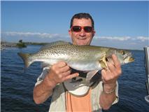 large speckled trout for Pine Island