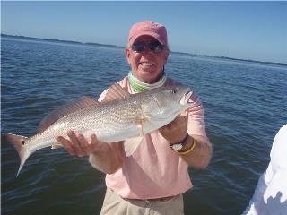 Fishing charters for redfish in Charlotte Harbor.